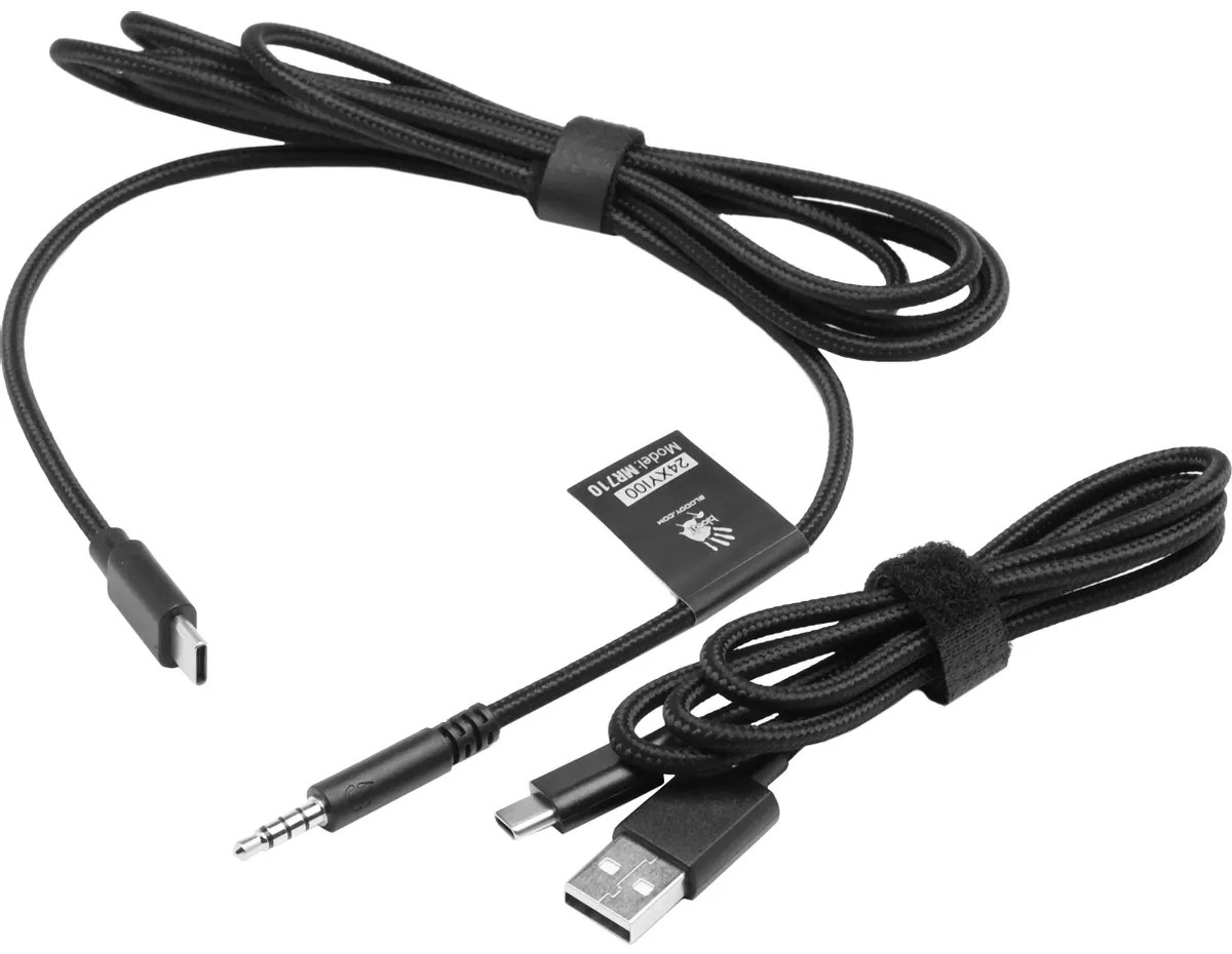 Беспроводные наушники A4Tech Bloody MR710 черный