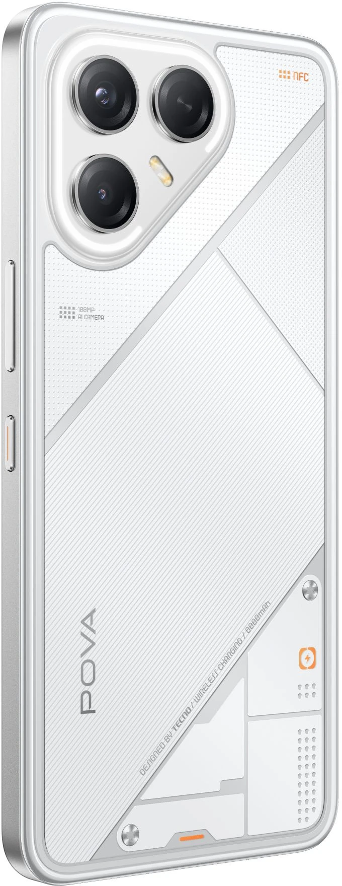 Смартфон Tecno POVA 7 Ultra 5G 8/256 ГБ белый