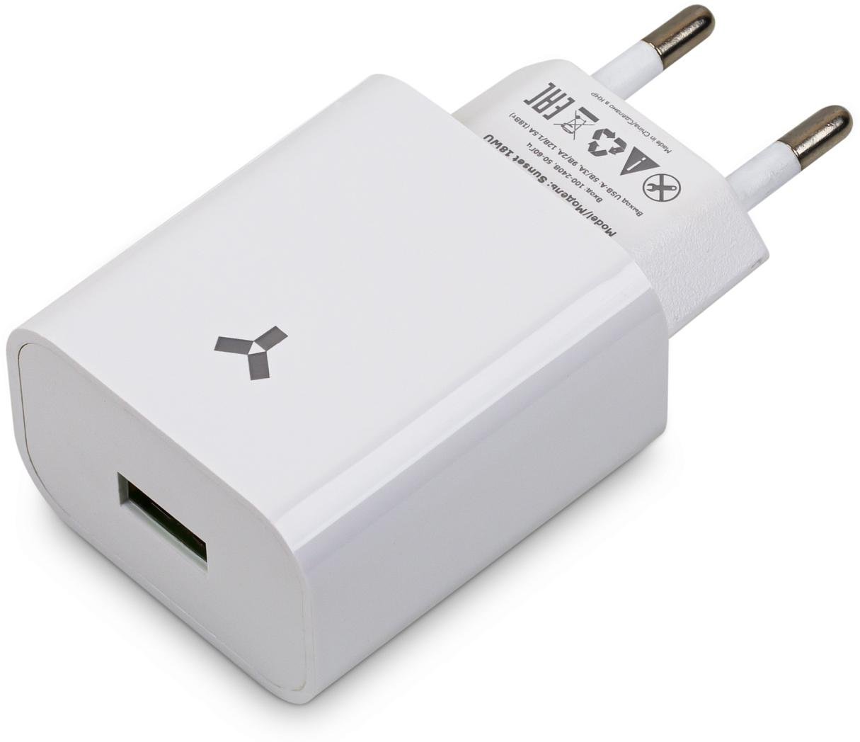 Адаптер питания Accesstyle Sunset 18WU белый