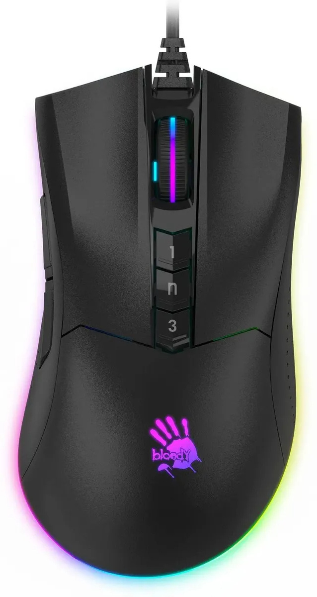 Проводная мышь A4Tech Bloody P90s черный