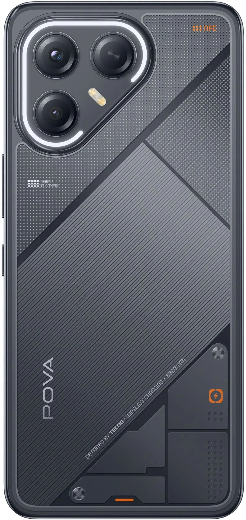 Смартфон Tecno POVA 7 Ultra 5G 12/256 ГБ черный