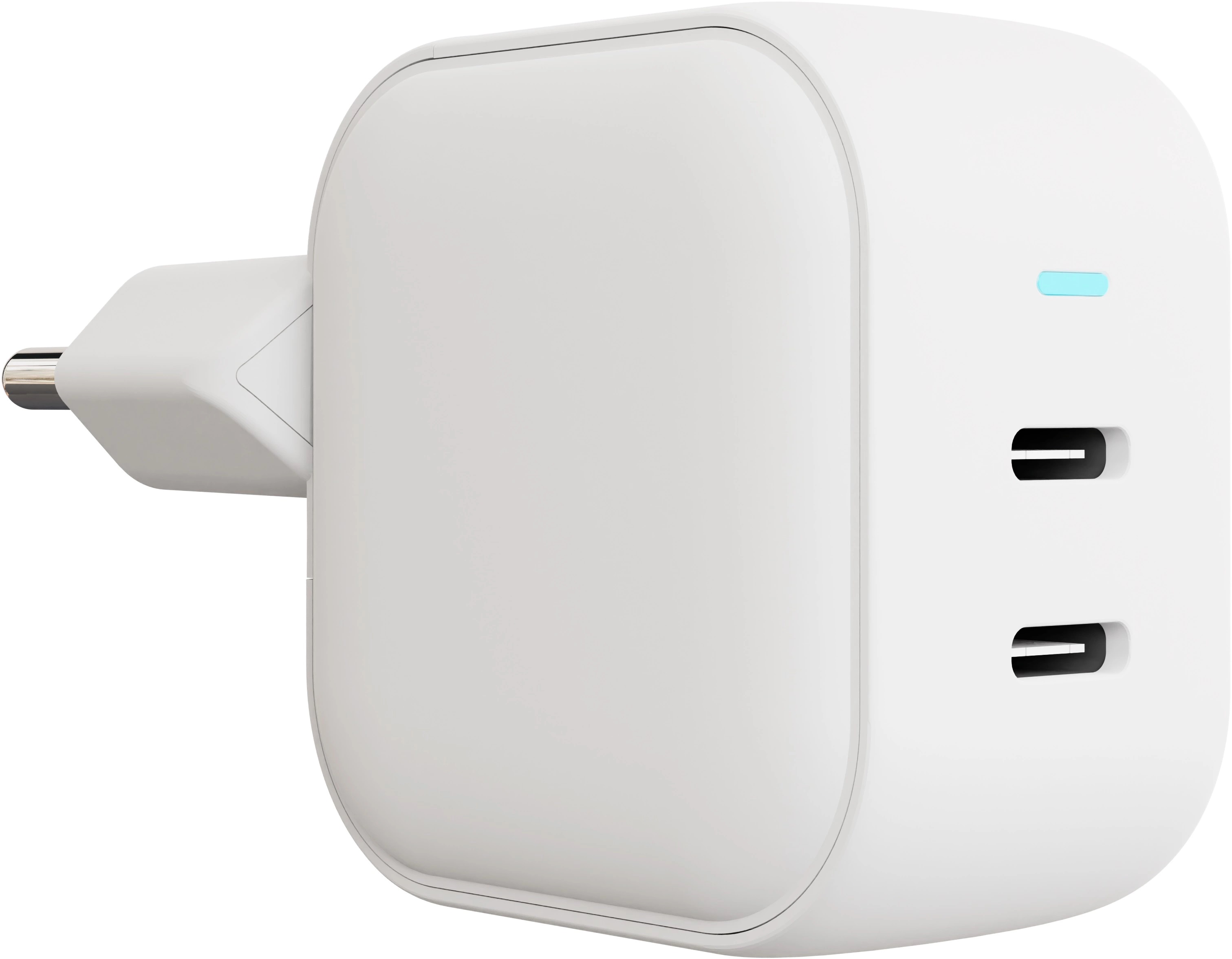 Адаптер питания VLP G-Charge 45W GaN (Type-C + Type-C) белый