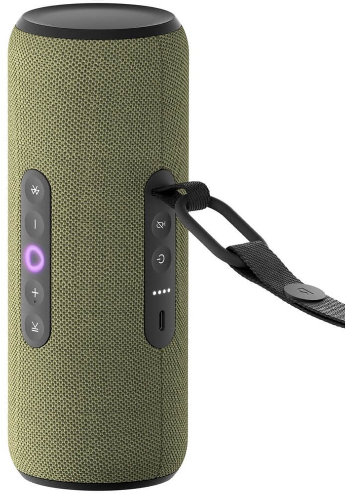 Умная колонка Яндекс Станция Стрит зеленый YNDX-00030GRN