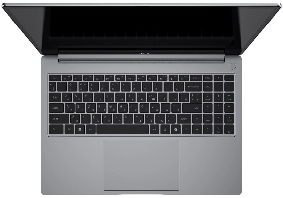 16" Ноутбук Tecno Megabook T16 Pro i7-155H ULTRA/16GB/1TB SSD/W11H серый 