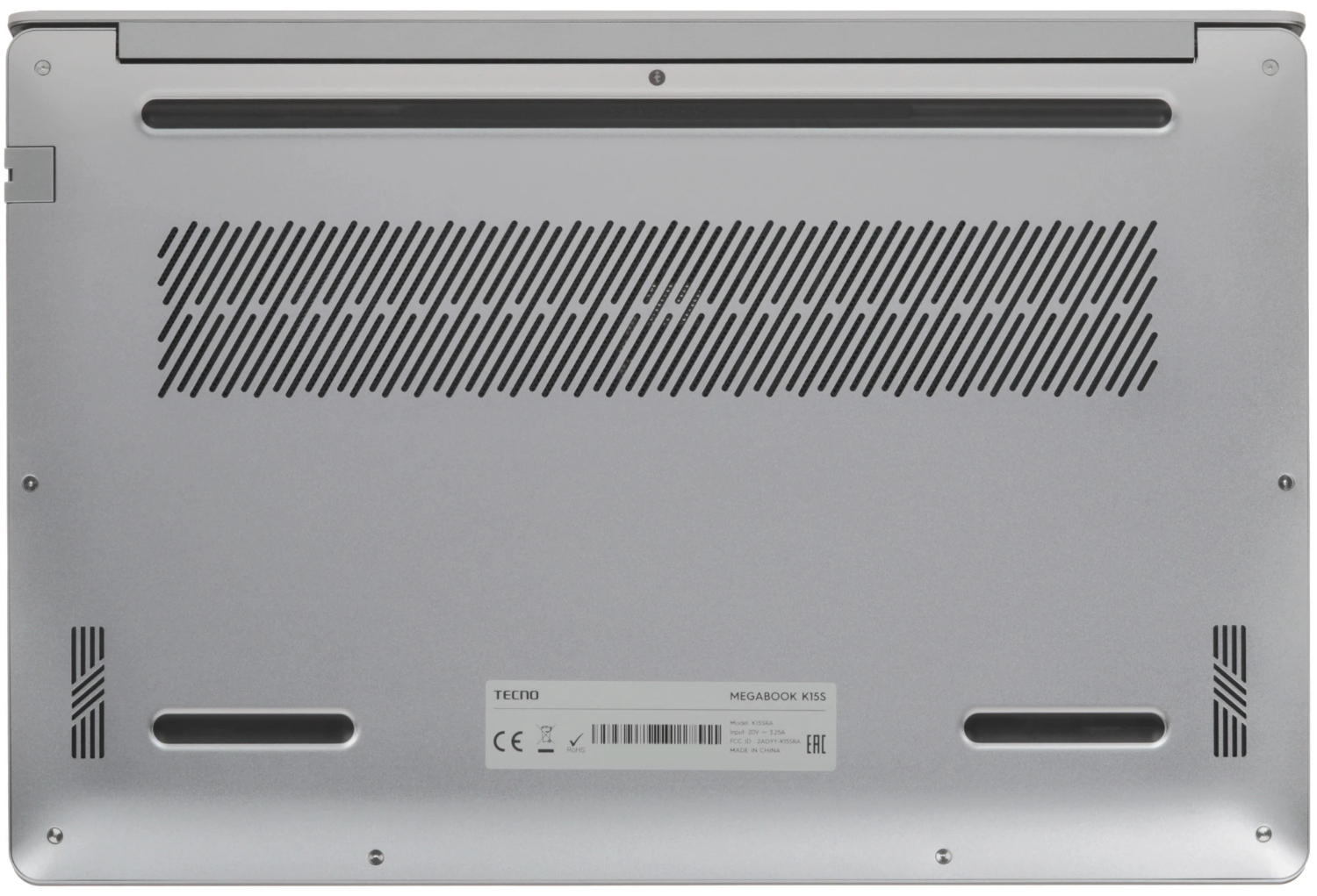 15,6" Ноутбук Tecno Megabook K15S i5-13420H/16GB/512GB SSD/W11H серый 