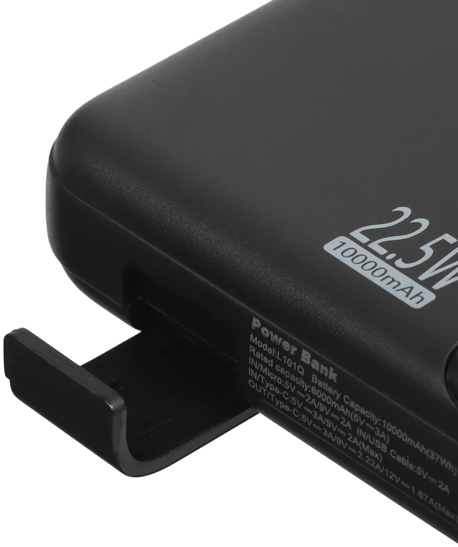 Портативный аккумулятор Tecno L101Q 10000 mAh черный