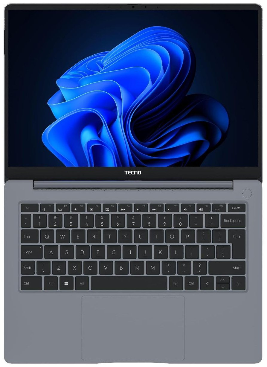 14,1" Ноутбук Tecno Megabook T1 R5-7430U/16GB/512GB SSD/W11H серый 