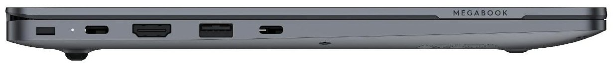 14,1" Ноутбук Tecno Megabook T1 R5-7430U/16GB/512GB SSD/W11H серый 