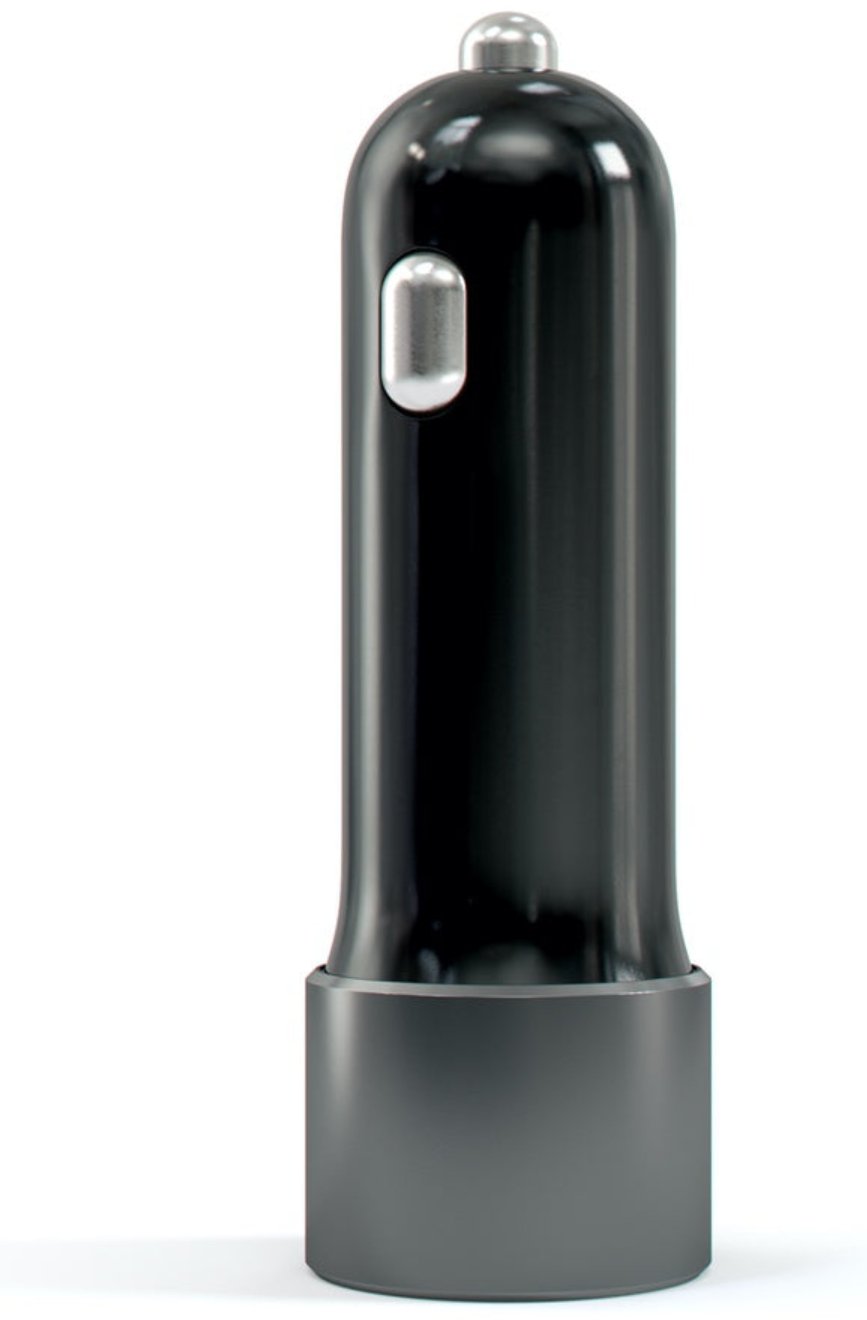Автомобильная зарядка Satechi 72W Type-C PD Car Charger серый