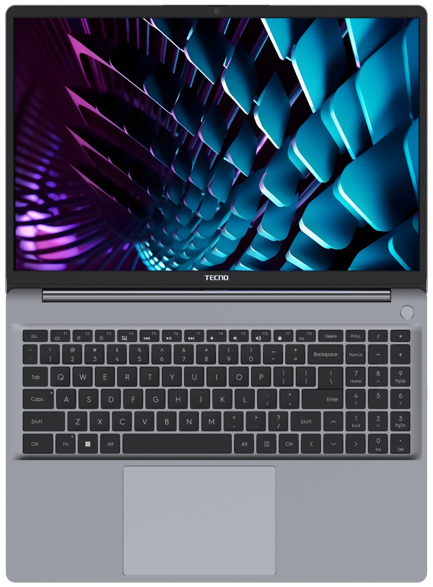 16" Ноутбук Tecno Megabook K16S R5-7430U/16GB/512GB SSD/W11H серый 