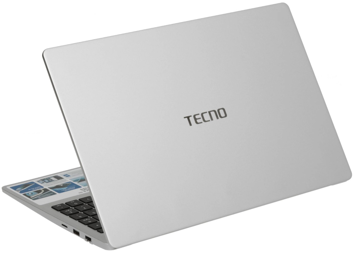 15,6" Ноутбук Tecno Megabook K15S R5-7430U/16GB/512GB SSD/W11H серебристый 