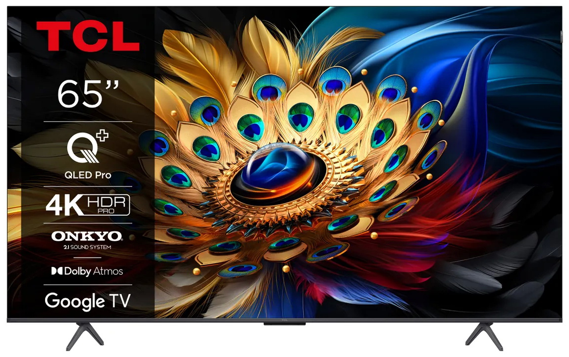 Телевизор TCL 65C655 65" черный