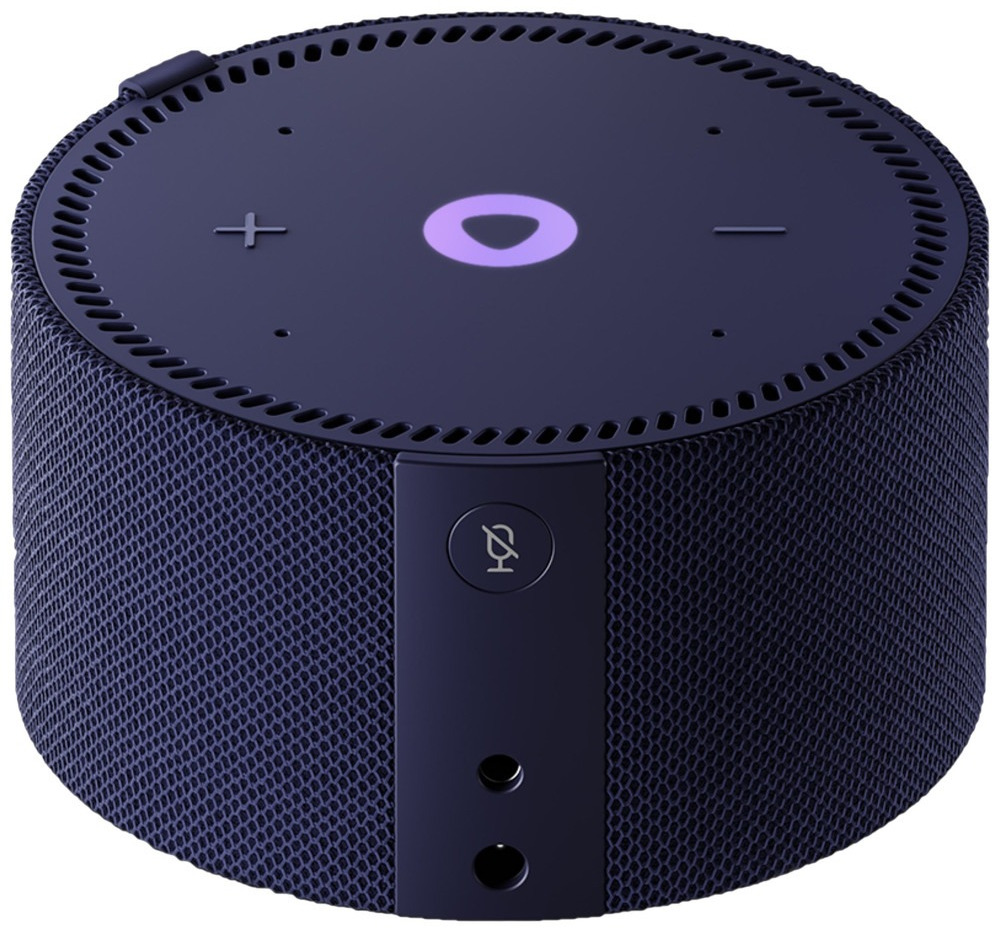 Умная колонка Яндекс.Станция Мини Плюс с часами YNDX-00020 синий