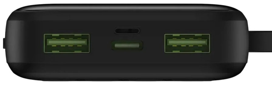 Портативный аккумулятор Tecno S101Q 10000 mAh черный