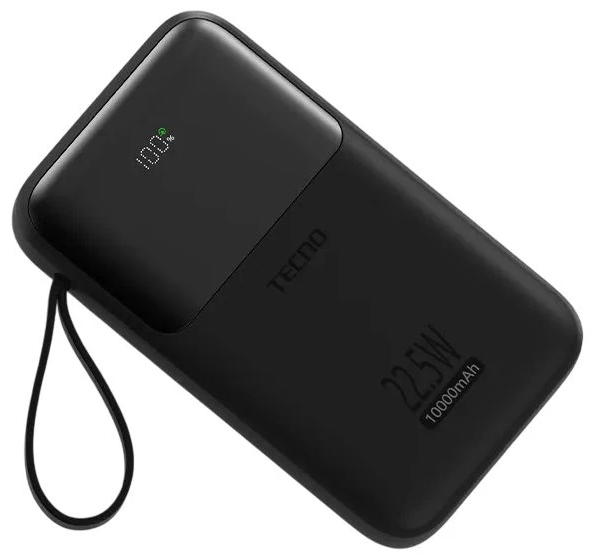 Портативный аккумулятор Tecno S101Q 10000 mAh черный