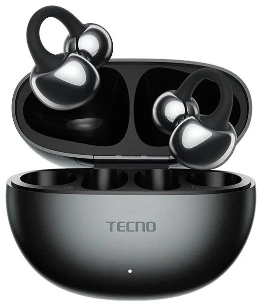Беспроводные наушники Tecno FreeHear 1 серый OW01