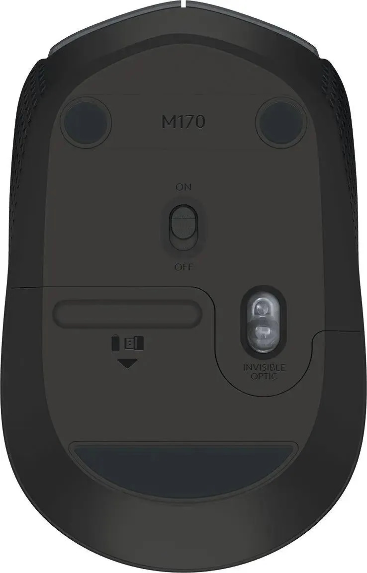 Беспроводная мышь Logitech M170 черный