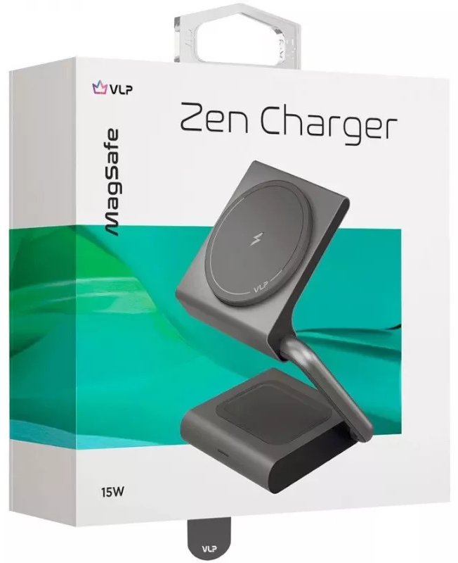 Беспроводное зарядное устройство VLP Zen Charger серый