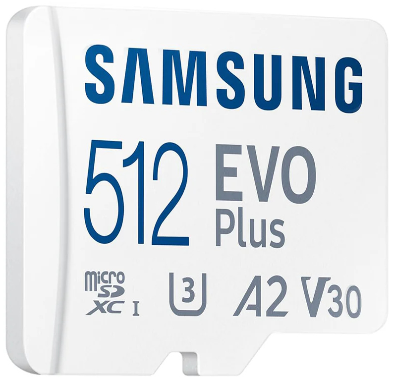 Карта памяти 512 ГБ Samsung Evo Plus MB-MC512SA