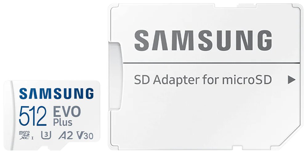 Карта памяти 512 ГБ Samsung Evo Plus MB-MC512SA