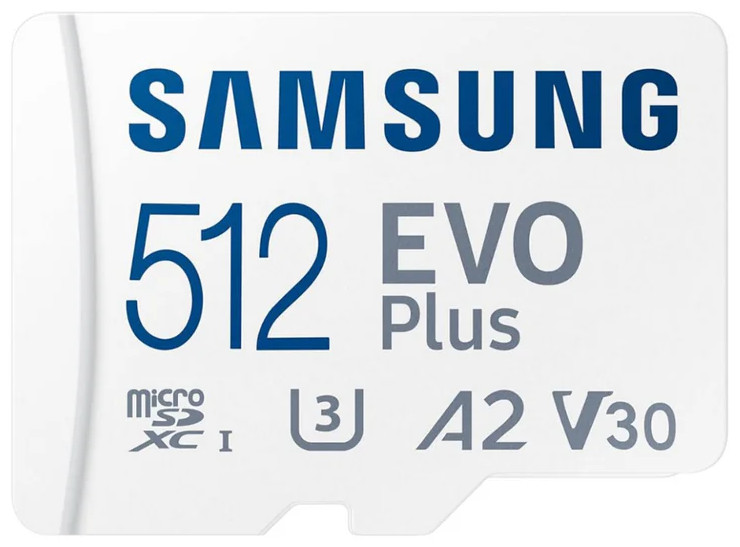 Карта памяти 512 ГБ Samsung Evo Plus MB-MC512SA