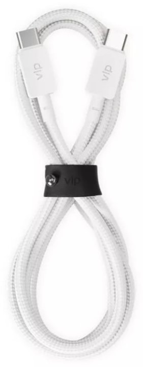 Кабель VLP Nylon Cable Type-C to Type-C 100W 2m белый