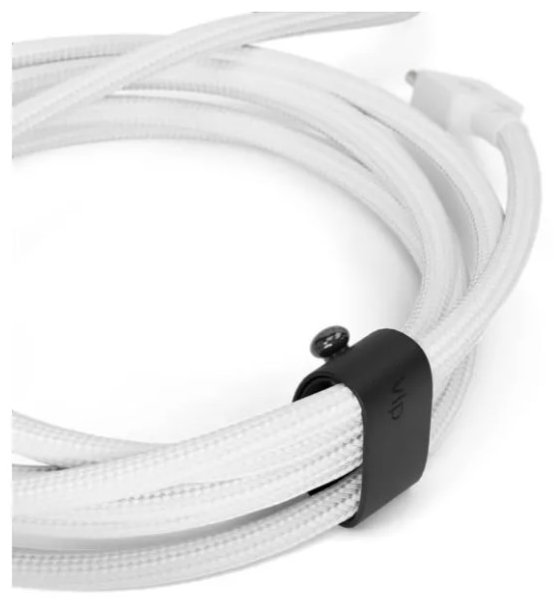 Кабель VLP Nylon Cable Type-C to Type-C 100W 2m белый