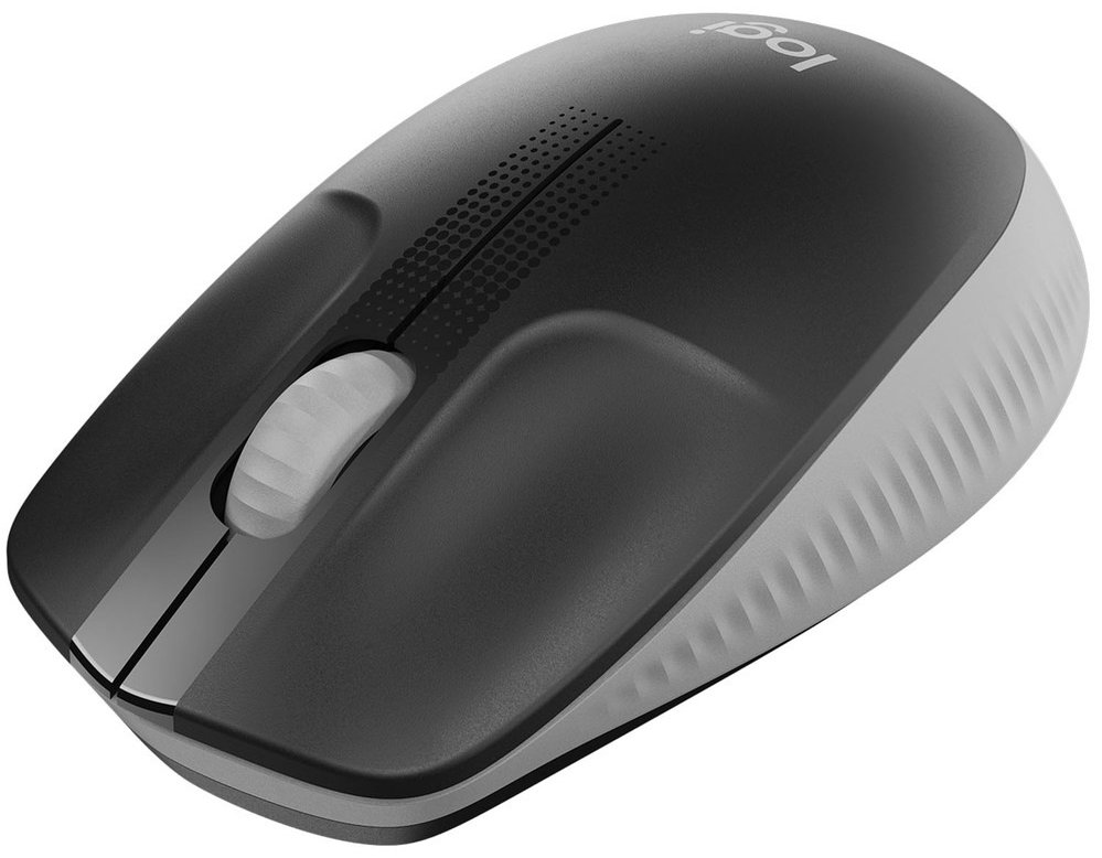 Беспроводная мышь Logitech M190 серый