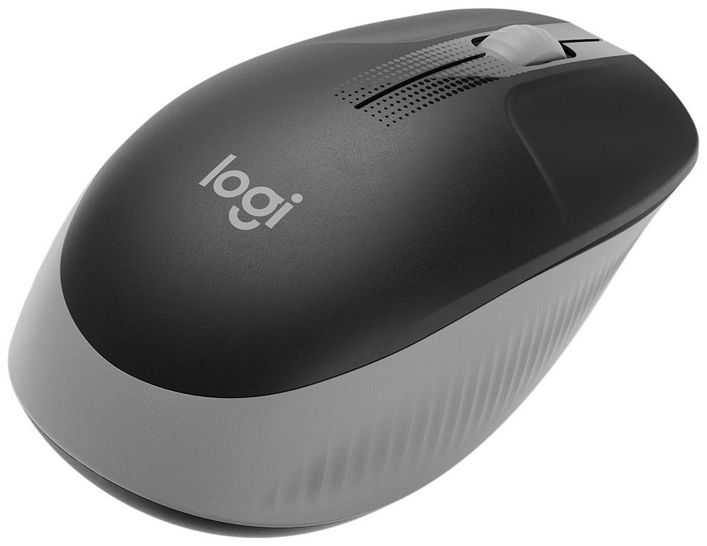 Беспроводная мышь Logitech M190 серый