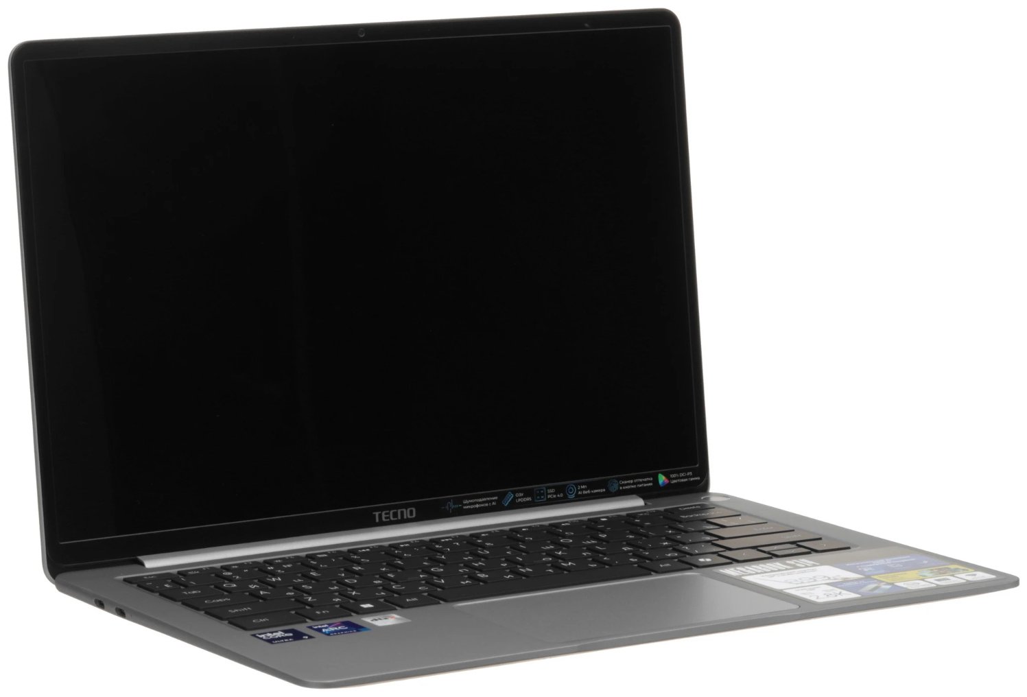 14" Ноутбук Tecno Megabook S14MM i5-125H ULTRA/16GB/1TB SSD/W11H серый 