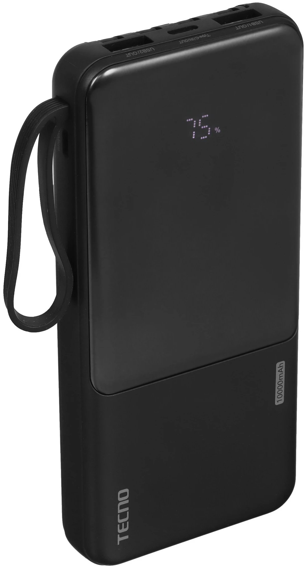 Портативный аккумулятор Tecno L101 10000 mAh черный