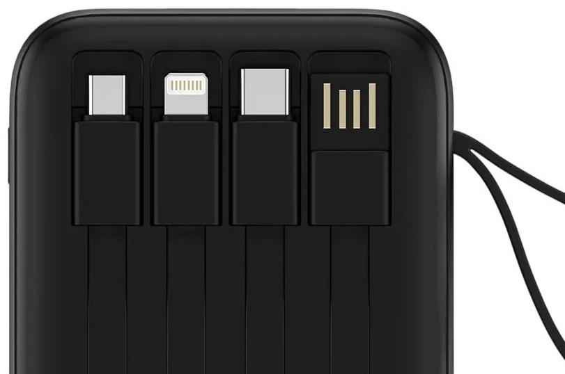 Портативный аккумулятор Tecno S101Q 10000 mAh черный