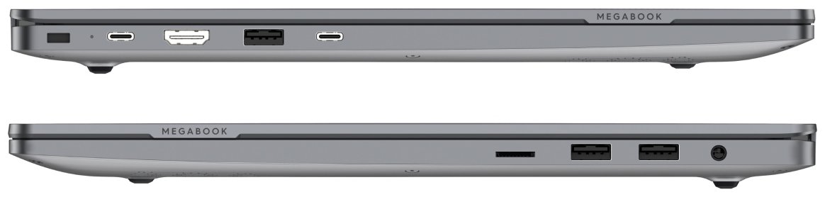 16" Ноутбук Tecno Megabook T16 i5-13420H/16GB/512GB SSD/W11H серый 