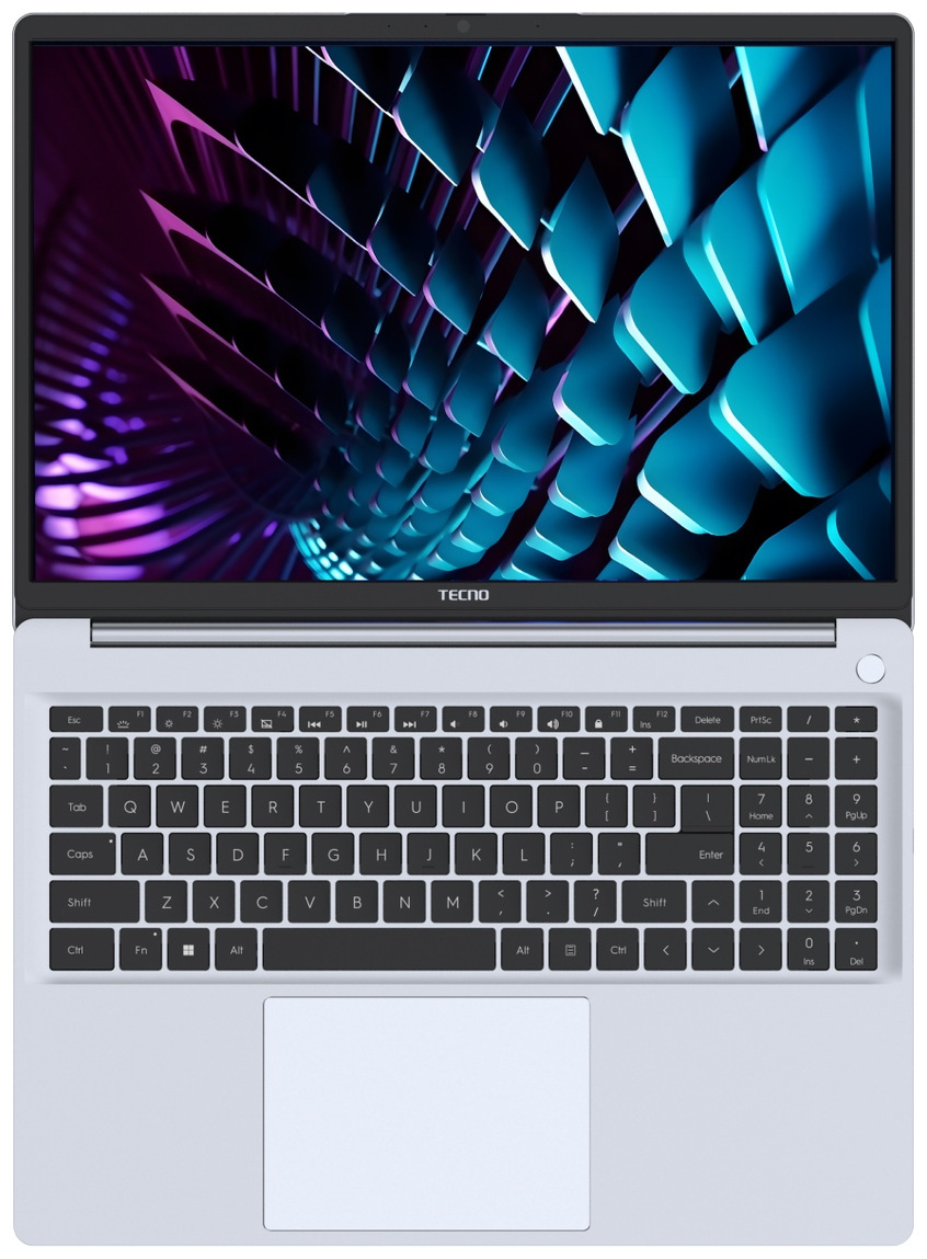 16" Ноутбук Tecno Megabook K16S i5-13420H/16GB/512GB SSD/W11H серебристый 
