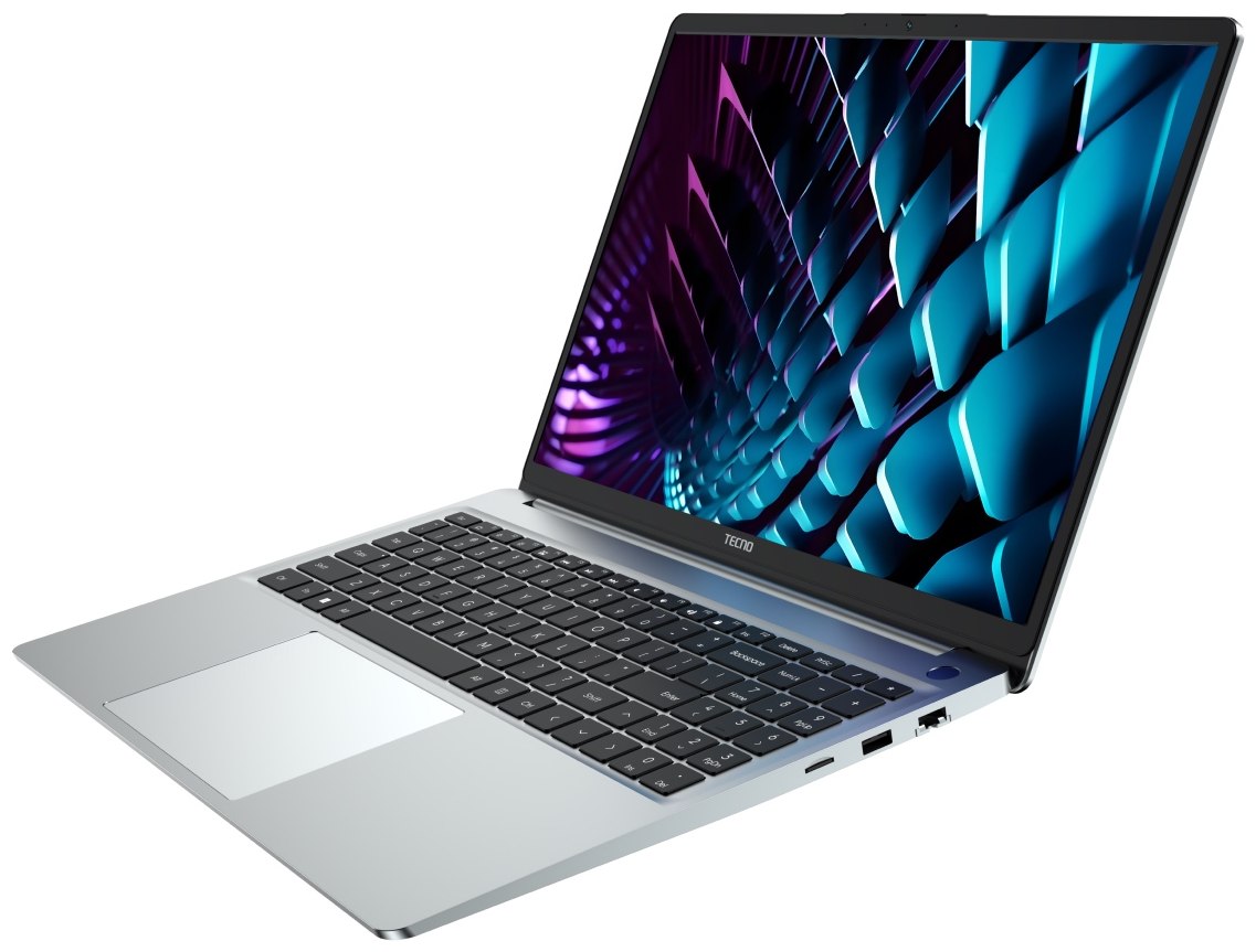 16" Ноутбук Tecno Megabook K16S R5-7430U/16GB/512GB SSD/W11H серебристый 
