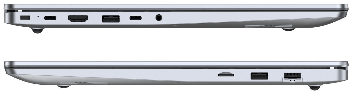 16" Ноутбук Tecno Megabook K16S R5-7430U/8GB/512GB SSD/W11H серебристый 