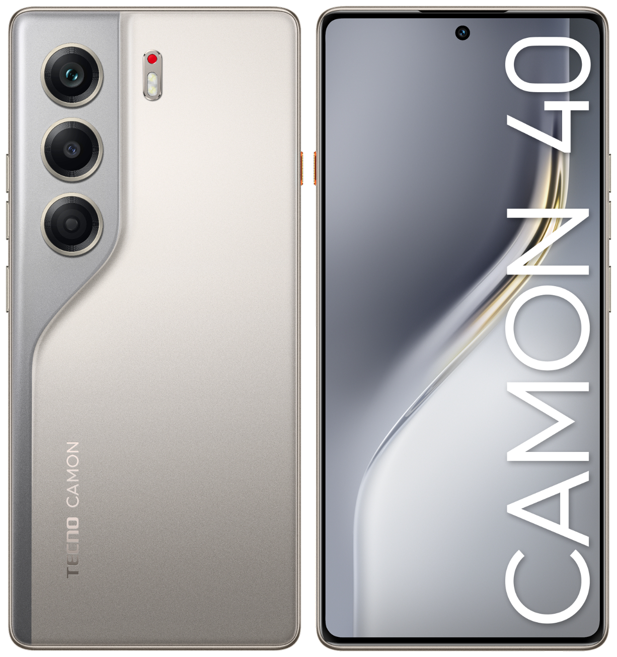 Смартфон Tecno Camon 40 8/256 ГБ титановый