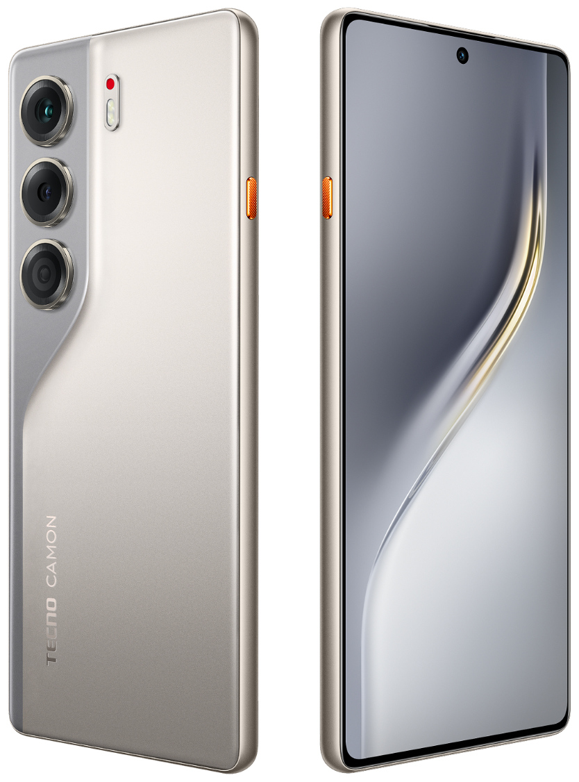Смартфон Tecno Camon 40 8/256 ГБ титановый