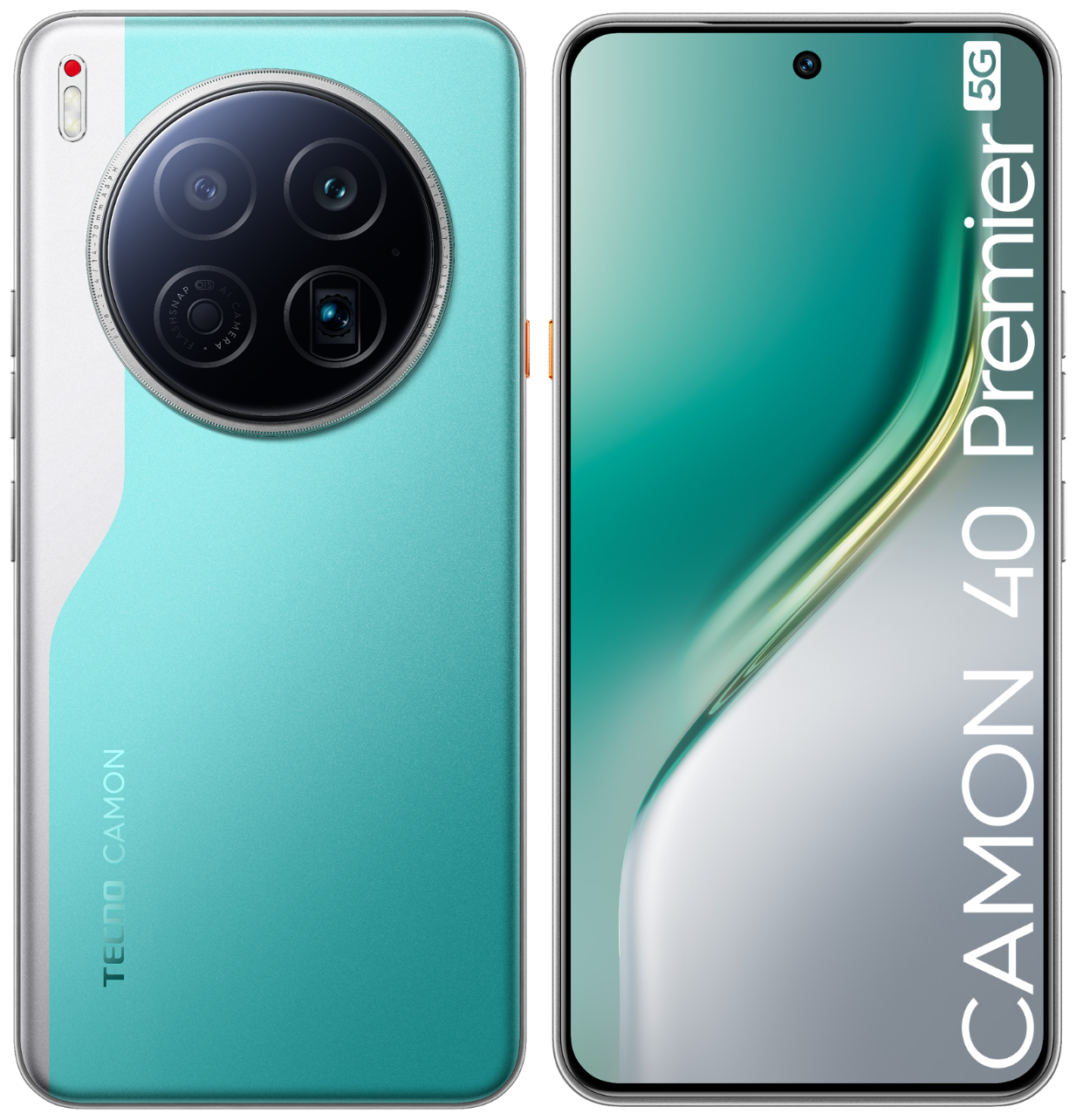 Смартфон Tecno Camon 40 Premier 5G 12/256 ГБ зеленый