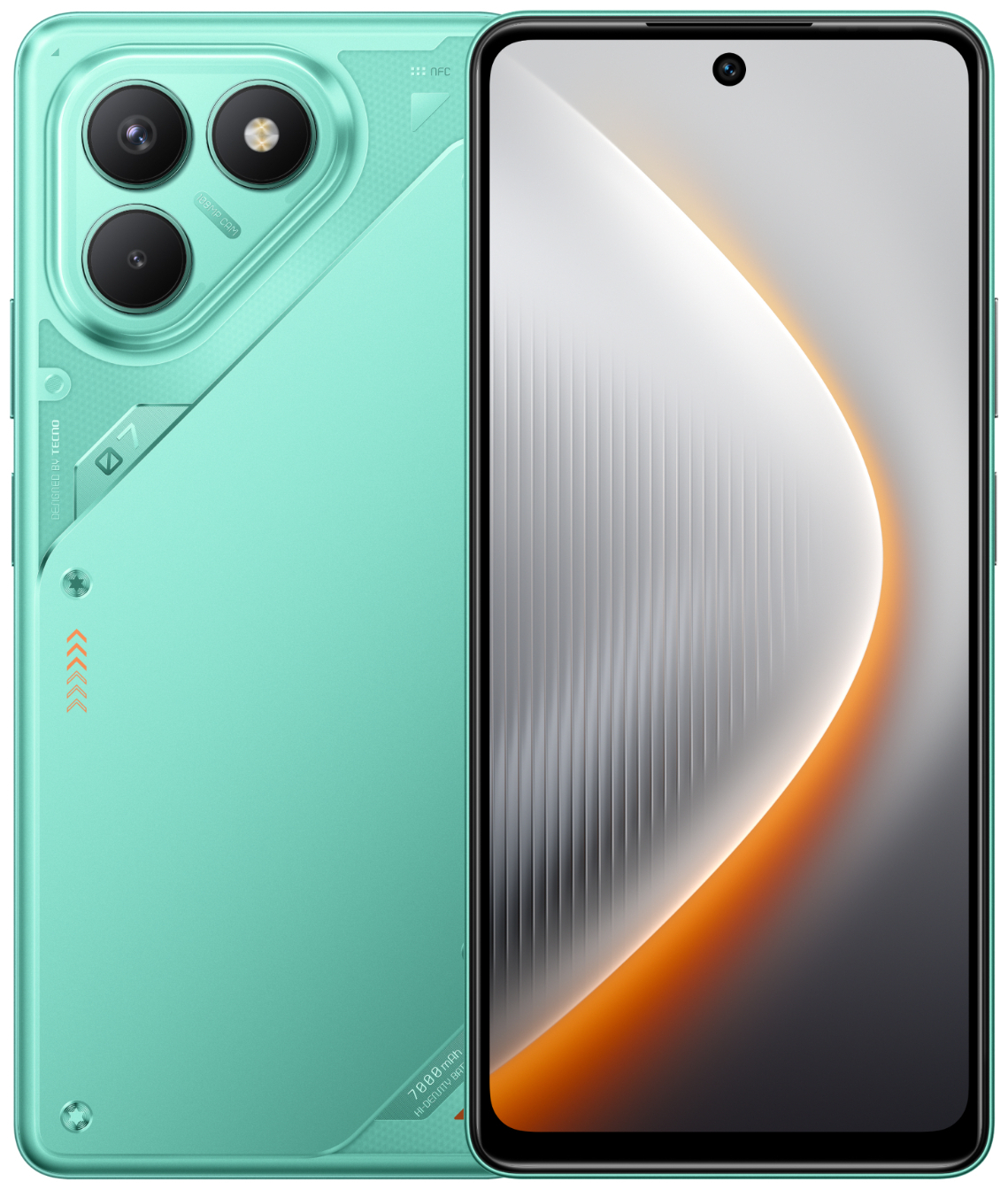 Смартфон Tecno POVA 7 Neo 8/256 ГБ бирюзовый