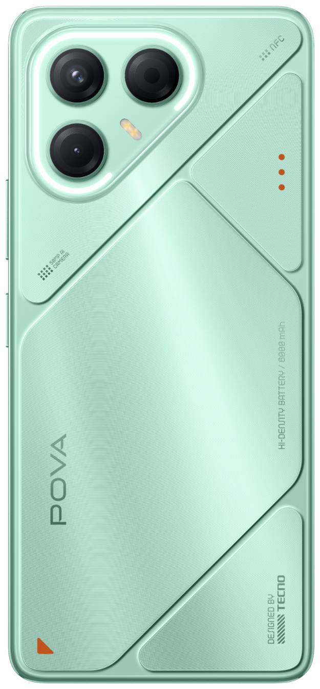 Смартфон Tecno POVA 7 5G 8/256 ГБ зеленый