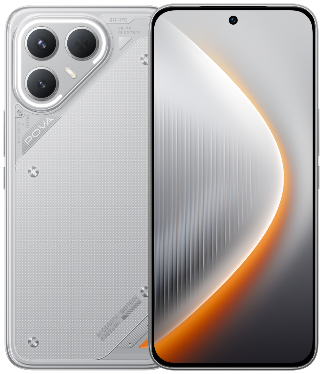 Смартфон Tecno POVA 7 Pro 5G 8/256 ГБ серый