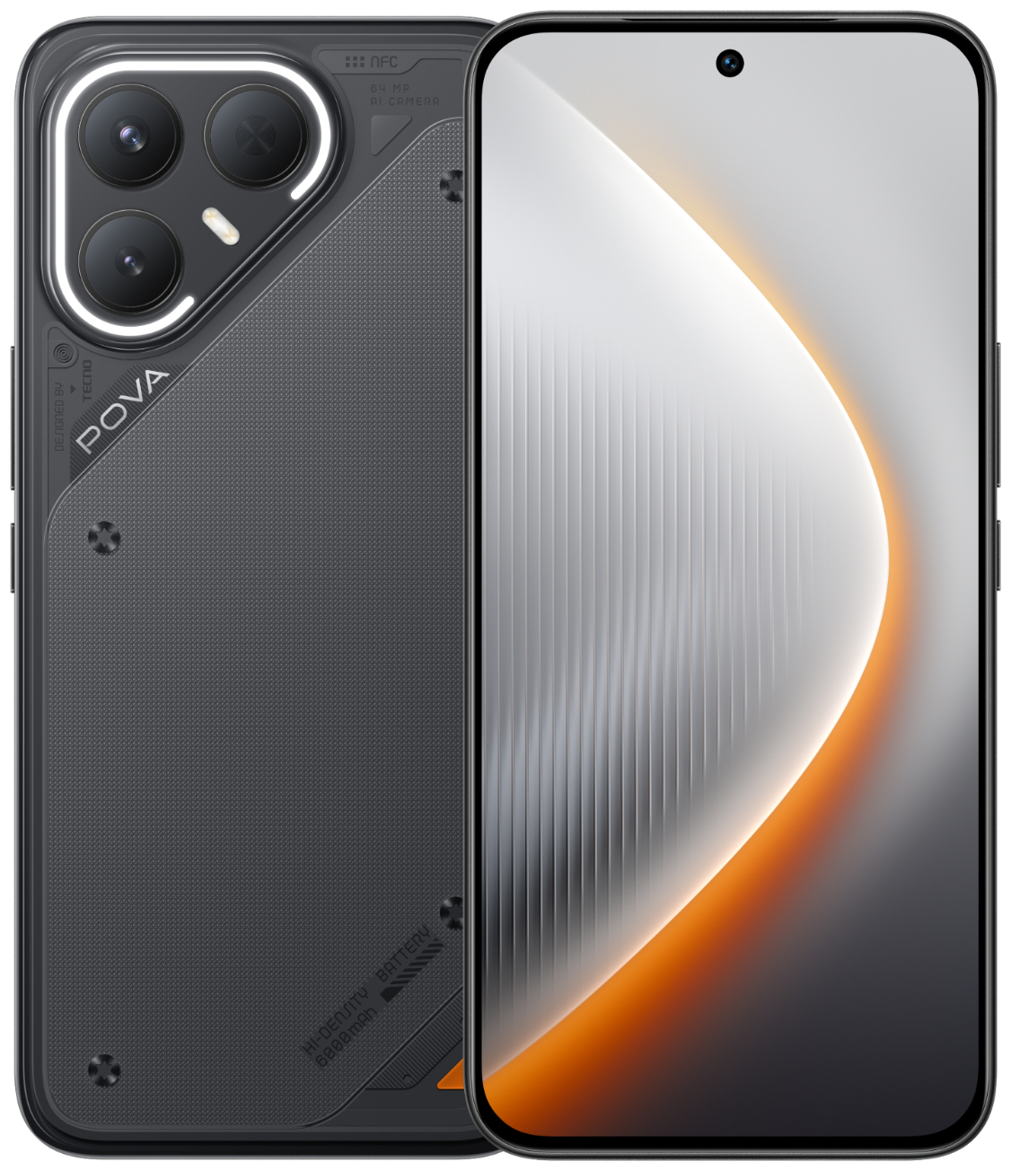 Смартфон Tecno POVA 7 Pro 5G 8/256 ГБ черный