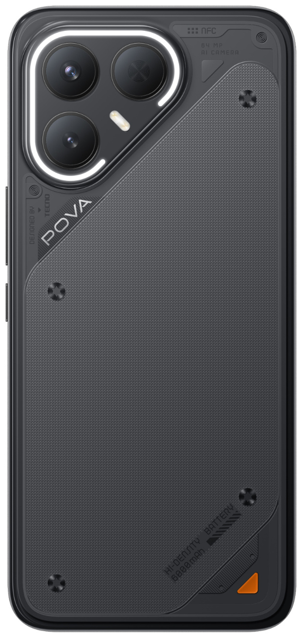 Смартфон Tecno POVA 7 Pro 5G 12/256 ГБ черный