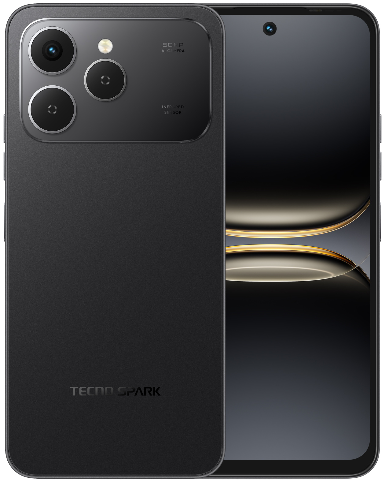 Смартфон Tecno Spark 40 8/256 ГБ черный