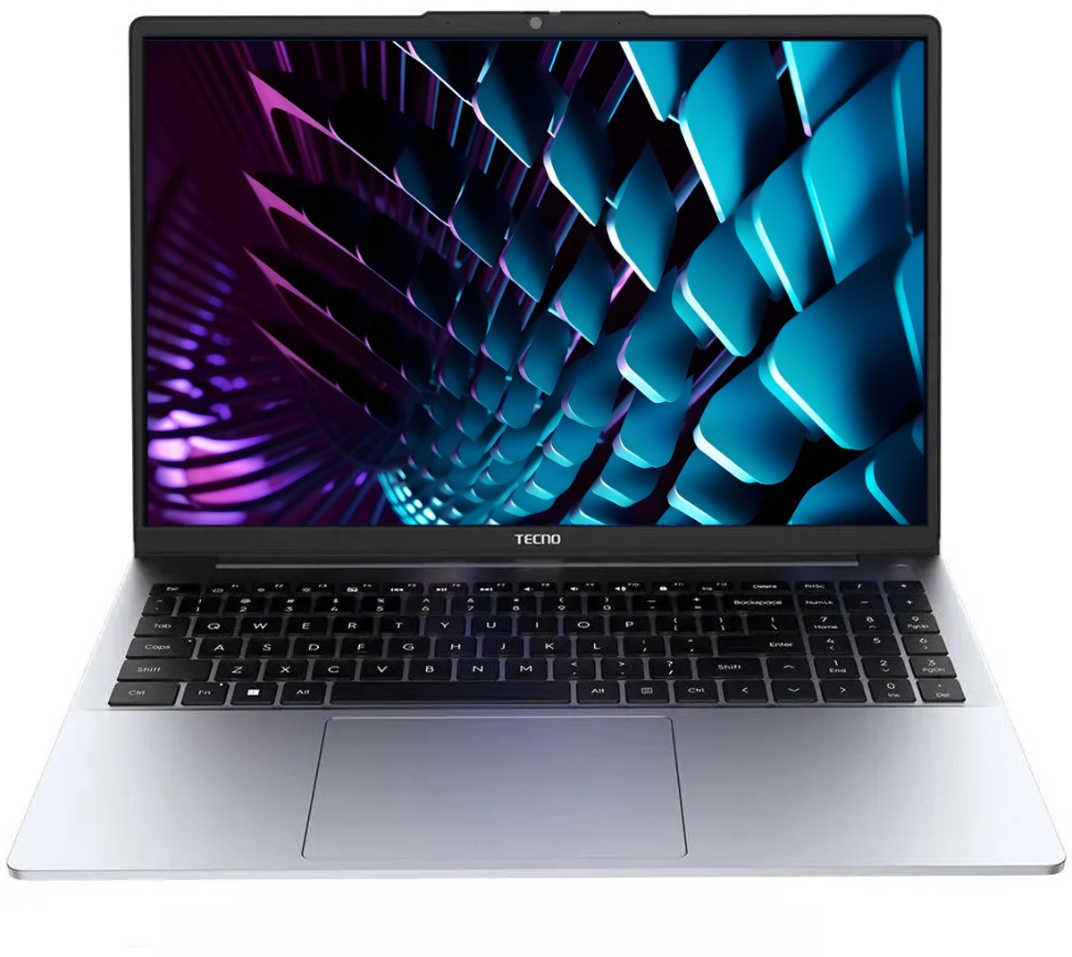 16" Ноутбук Tecno Megabook K16S R5-7430U/16GB/1TB SSD/W11H серебристый 
